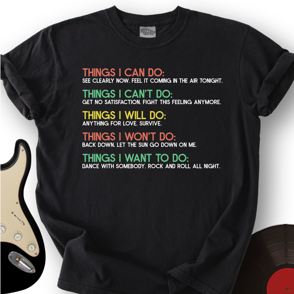 Things I can do T-Shirt product image 6