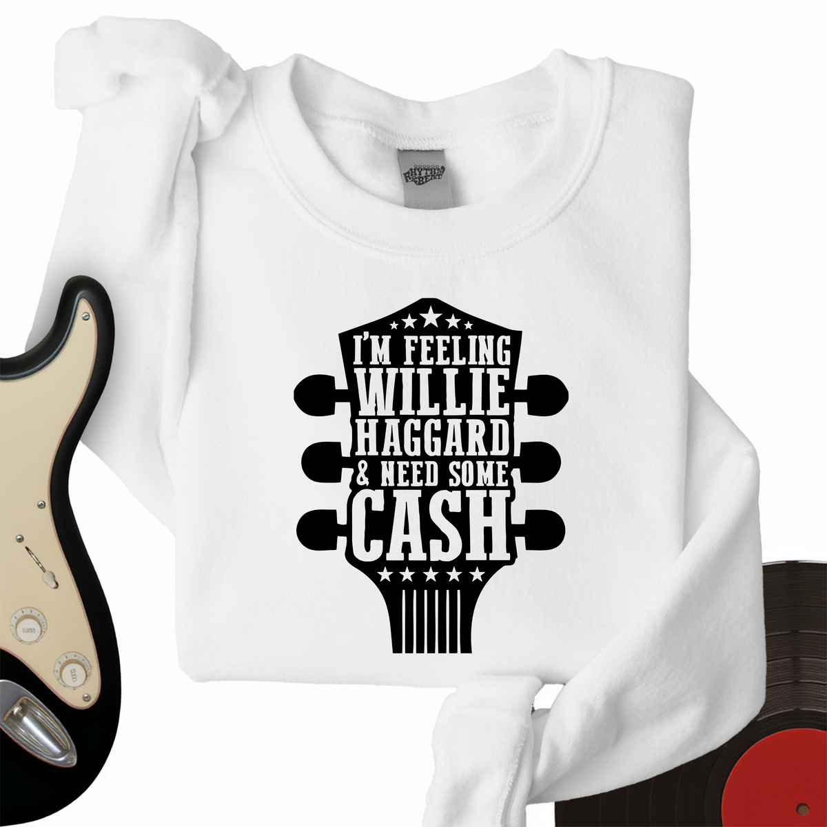 Willie And Cash Crewneck product image 2
