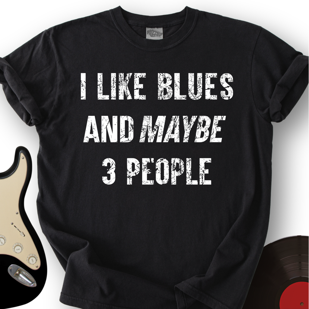 I Like Blues T-Shirt product image 4