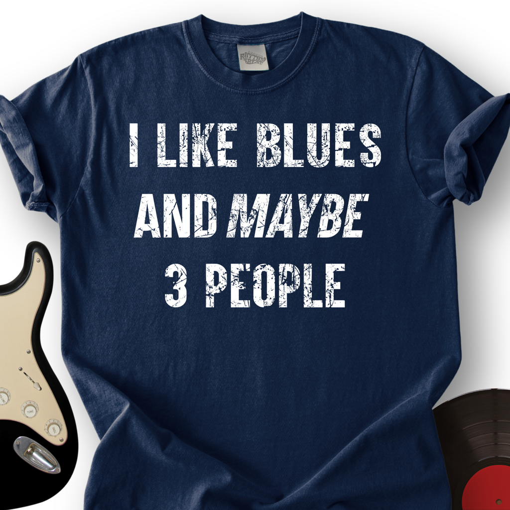 I Like Blues T-Shirt product image 3