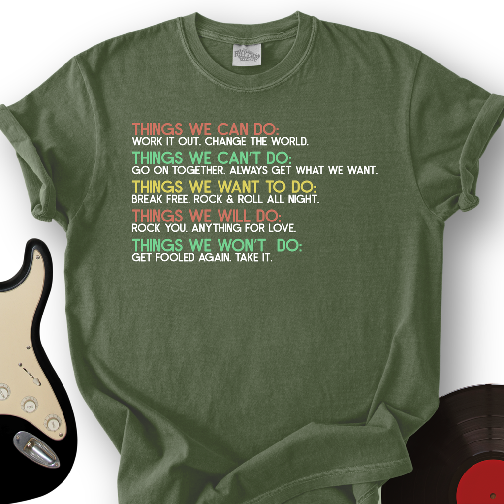 Things We Can Do T-Shirt product image 5