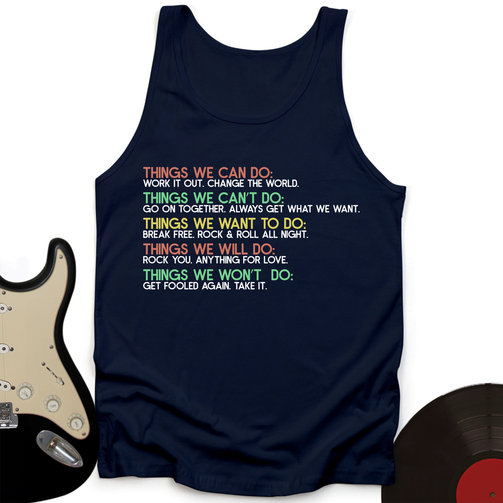Things We Can Do Tank Top