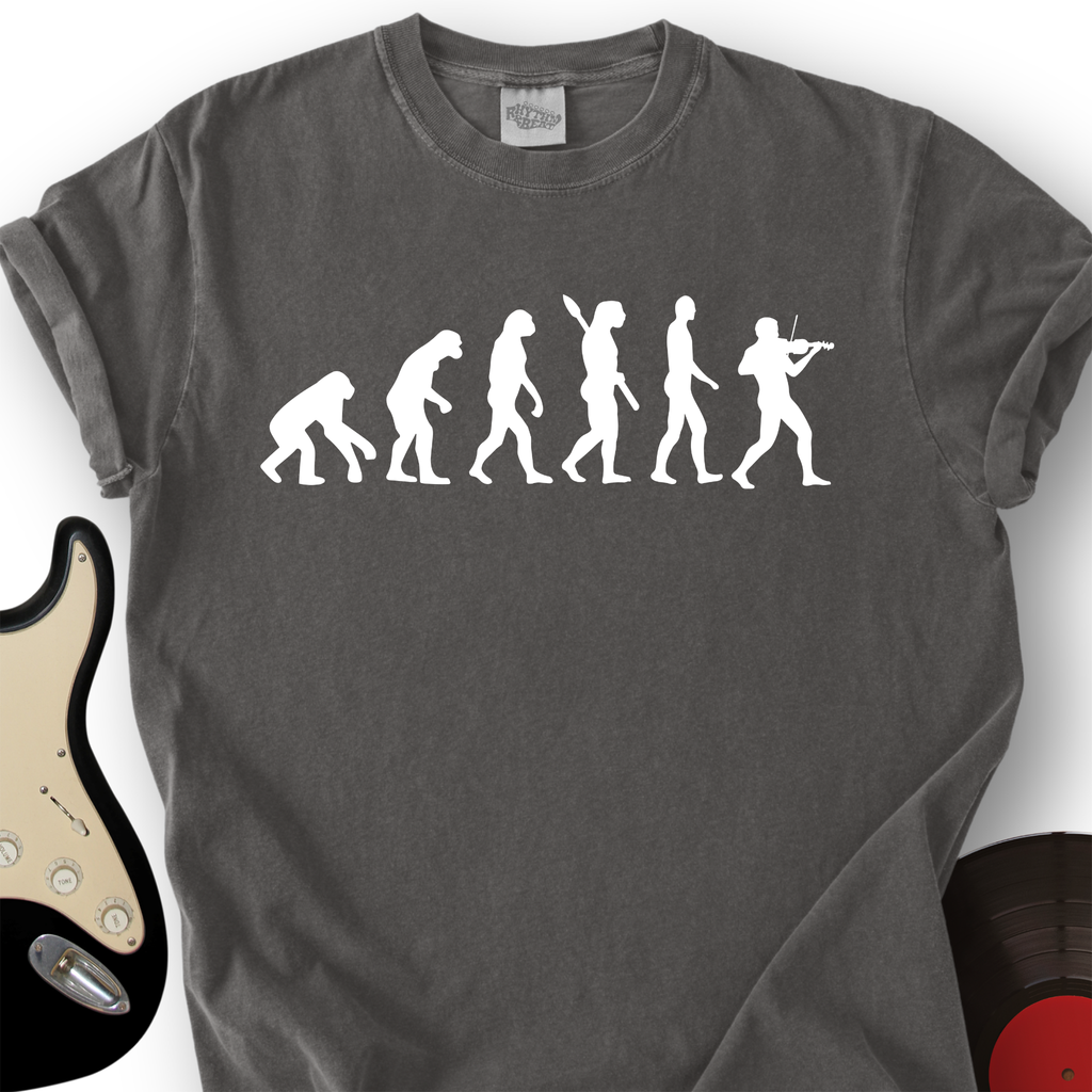 Evolution of a Violin Player T-Shirt product image 2
