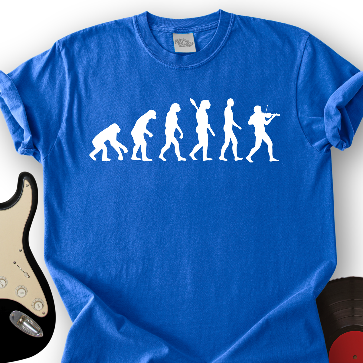 Evolution of a Violin Player T-Shirt product image 4