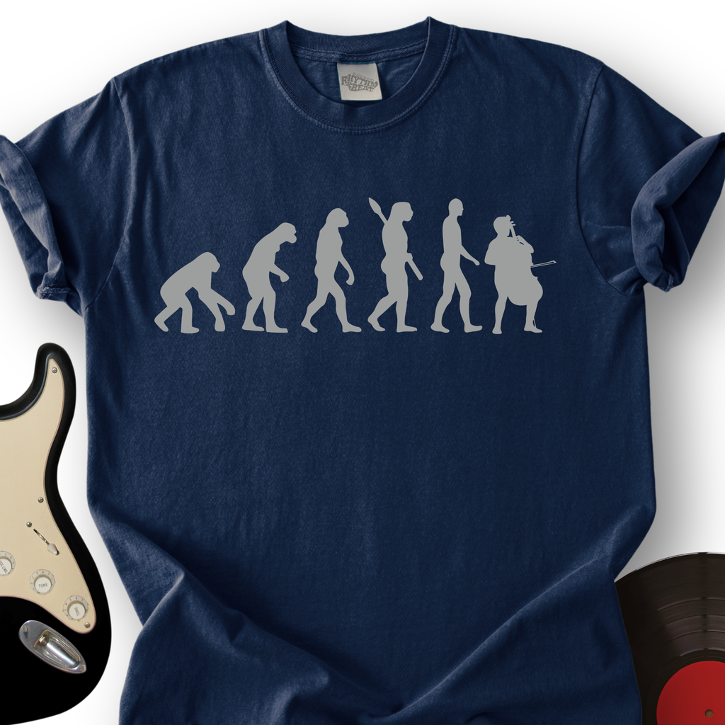 Evolution with Cello T-Shirt product image 2