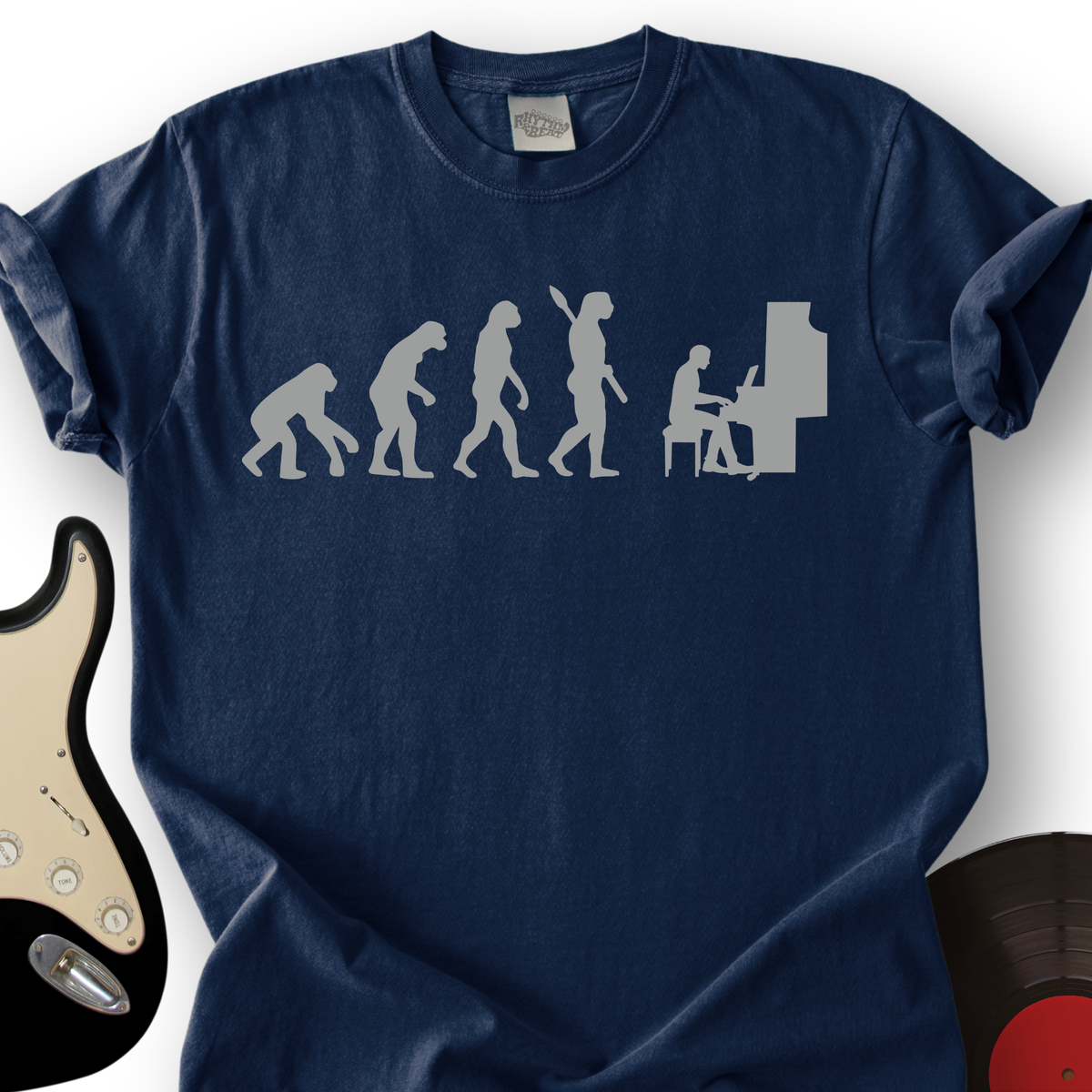 Evolution with Piano T-Shirt product image 1