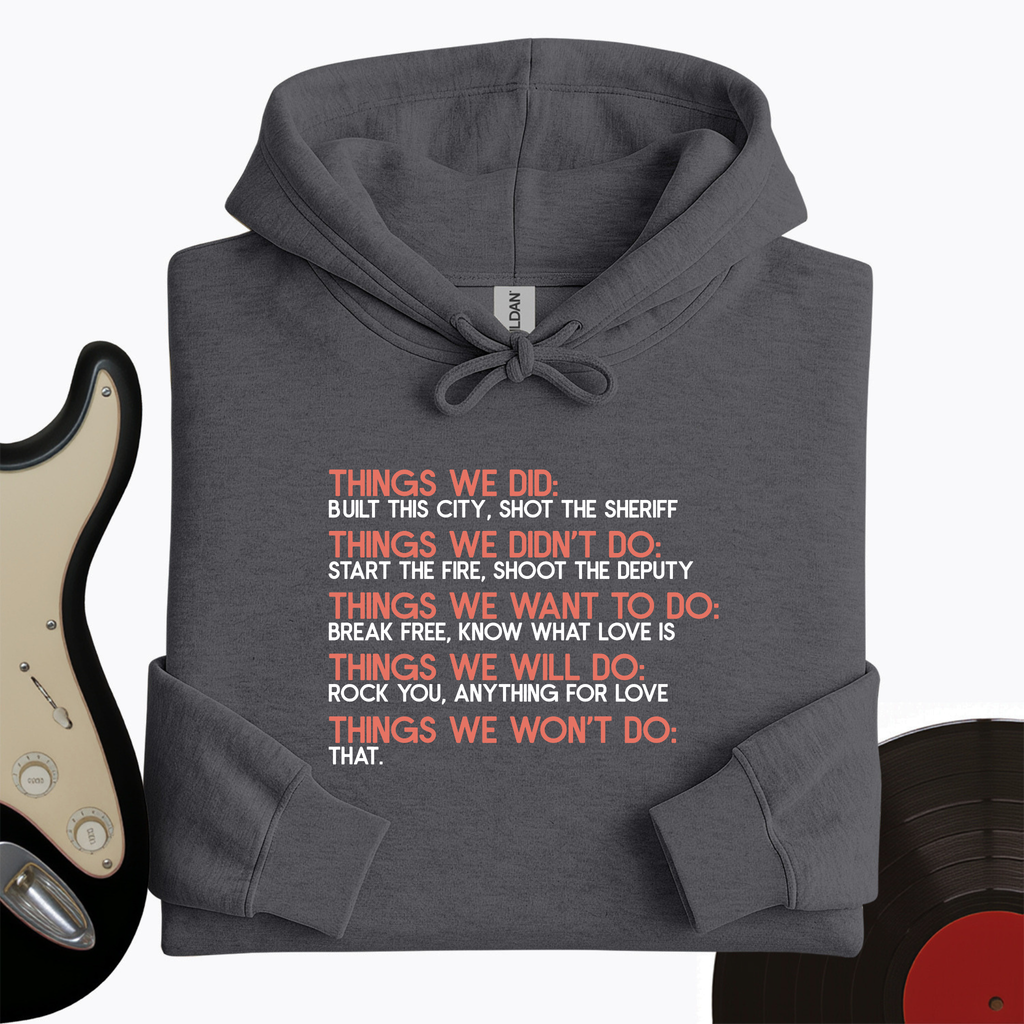 Things We Did Basics Hoodie product image 2