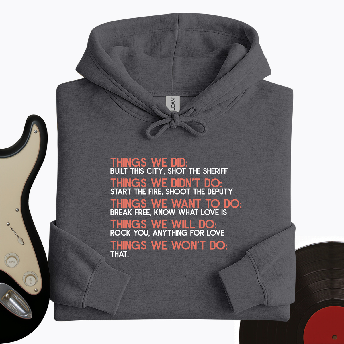 Things We Did Basics Hoodie product image 2