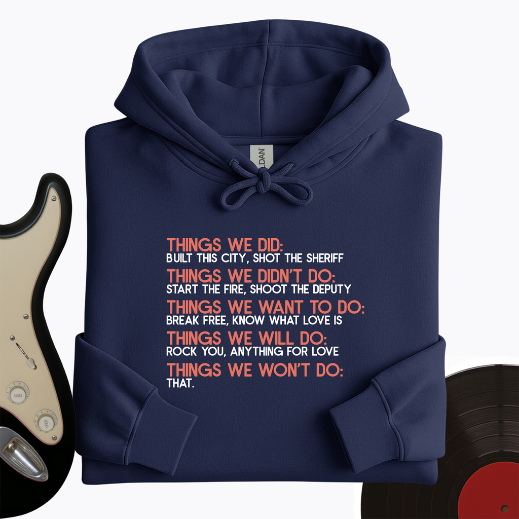 Things We Did Basics Hoodie product image 4