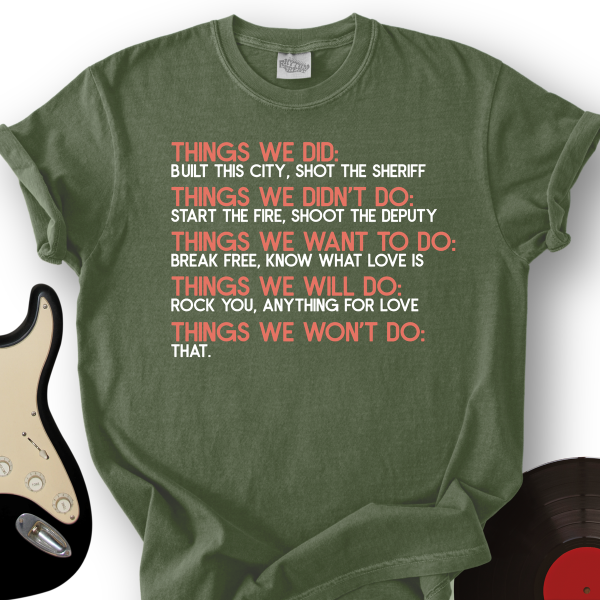 Things We Did Basics T-Shirt product image 5
