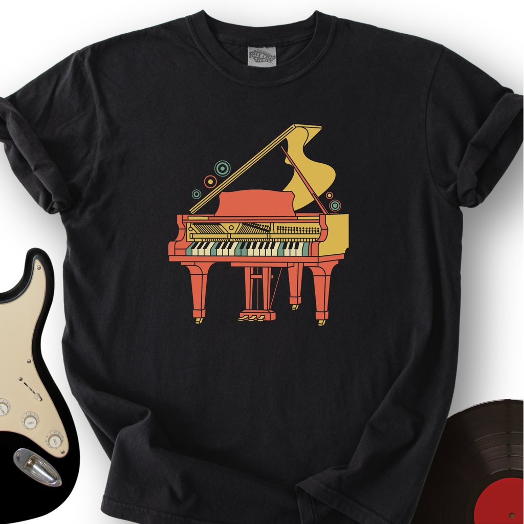 Piano Retro T-Shirt product image 6