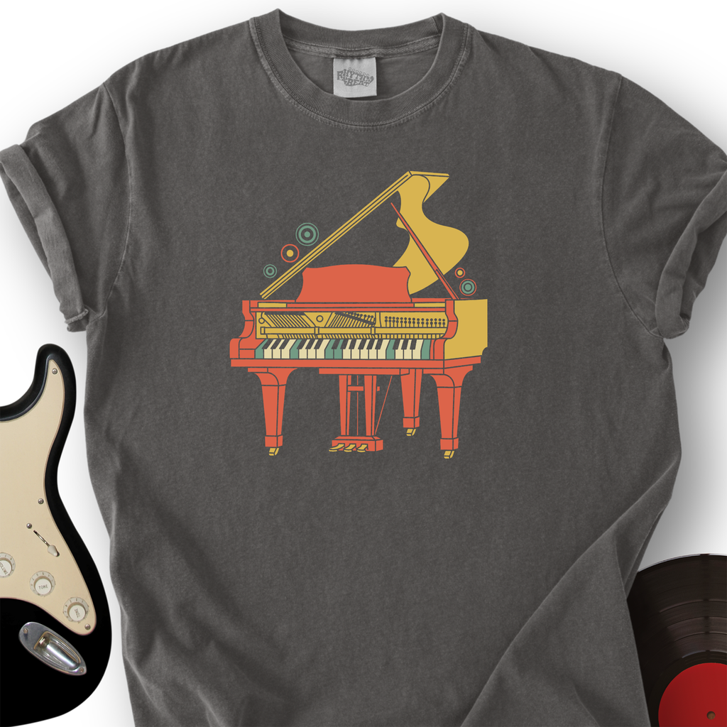 Piano Retro T-Shirt product image 1