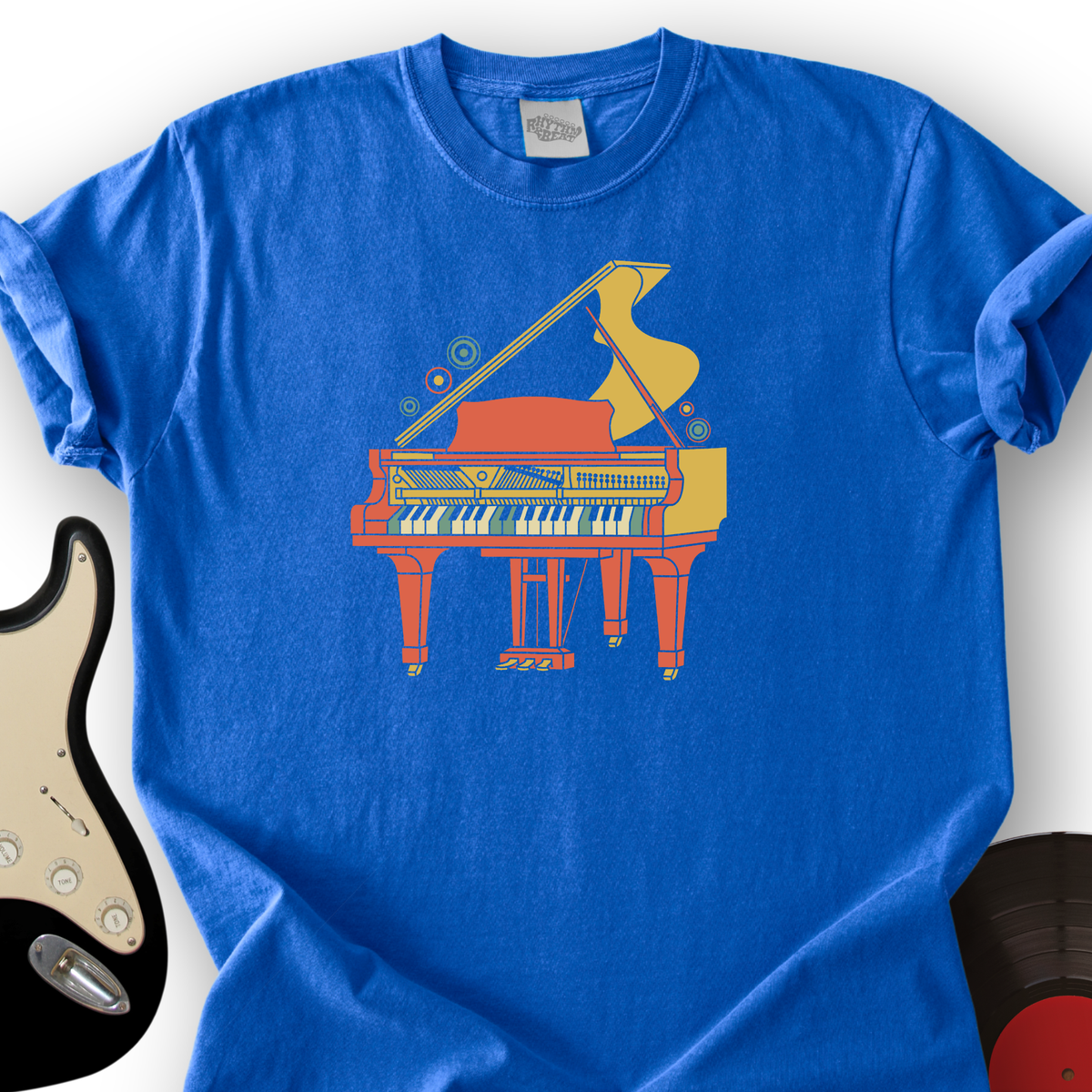 Piano Retro T-Shirt product image 3