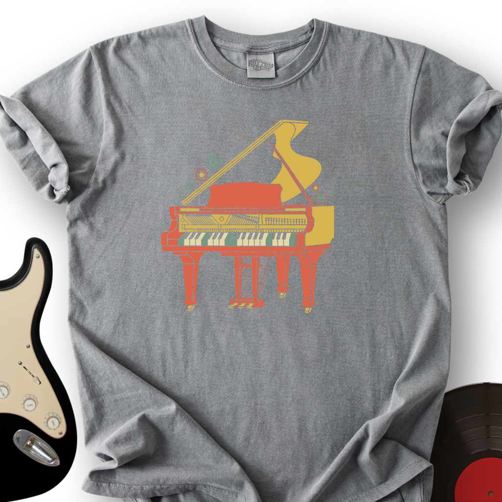 Piano Retro T-Shirt product image 4