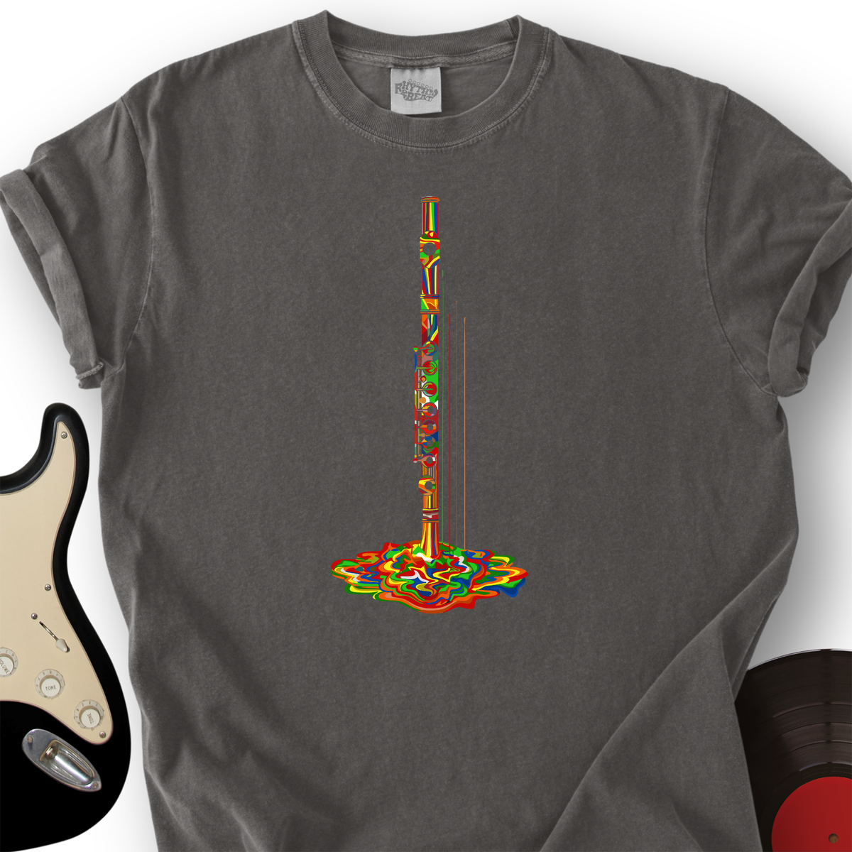 Melting Rainbow Flute T-Shirt product image 2