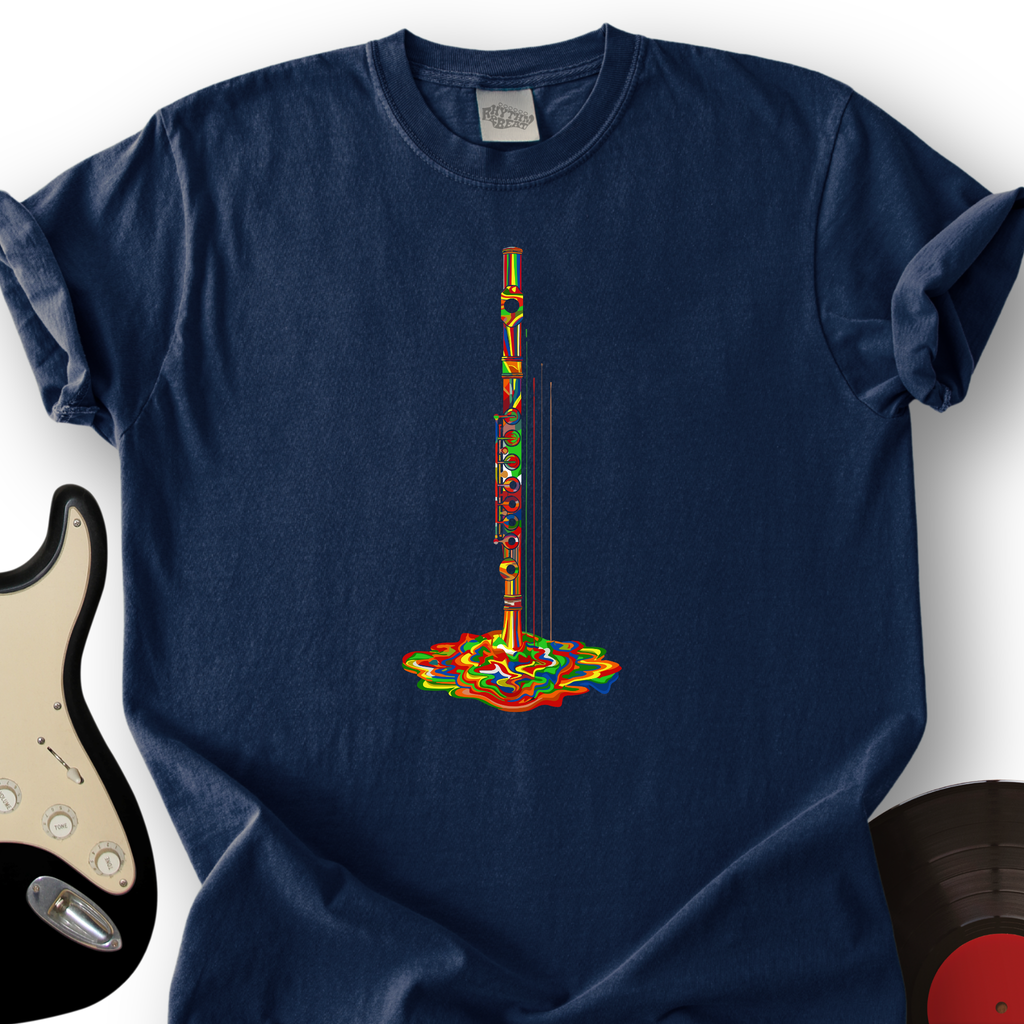 Melting Rainbow Flute T-Shirt product image 3