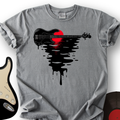 Melting Electric Guitar T-Shirt product image 1