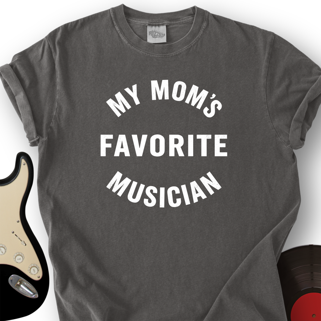 Mom's Favorite Musician T-Shirt product image 1