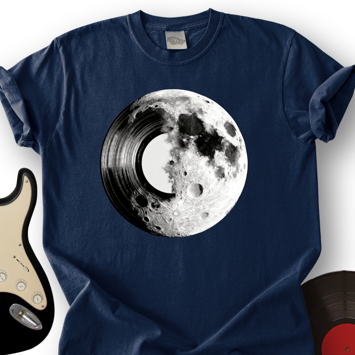 Vinyl Moon T-Shirt product image 3