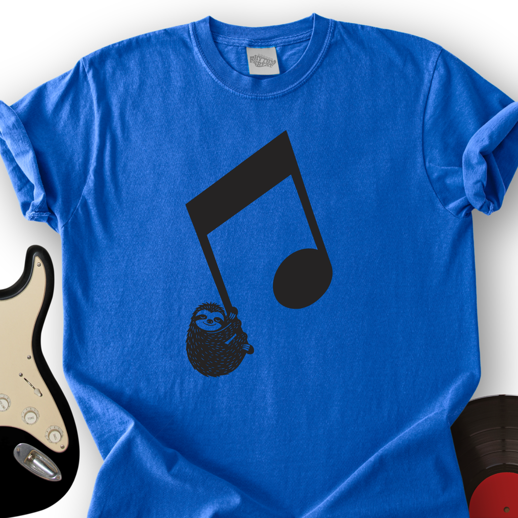 Sloth Note T-Shirt product image 3