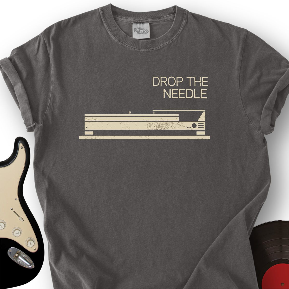Drop The Needle - Vinyl T-Shirt product image 2