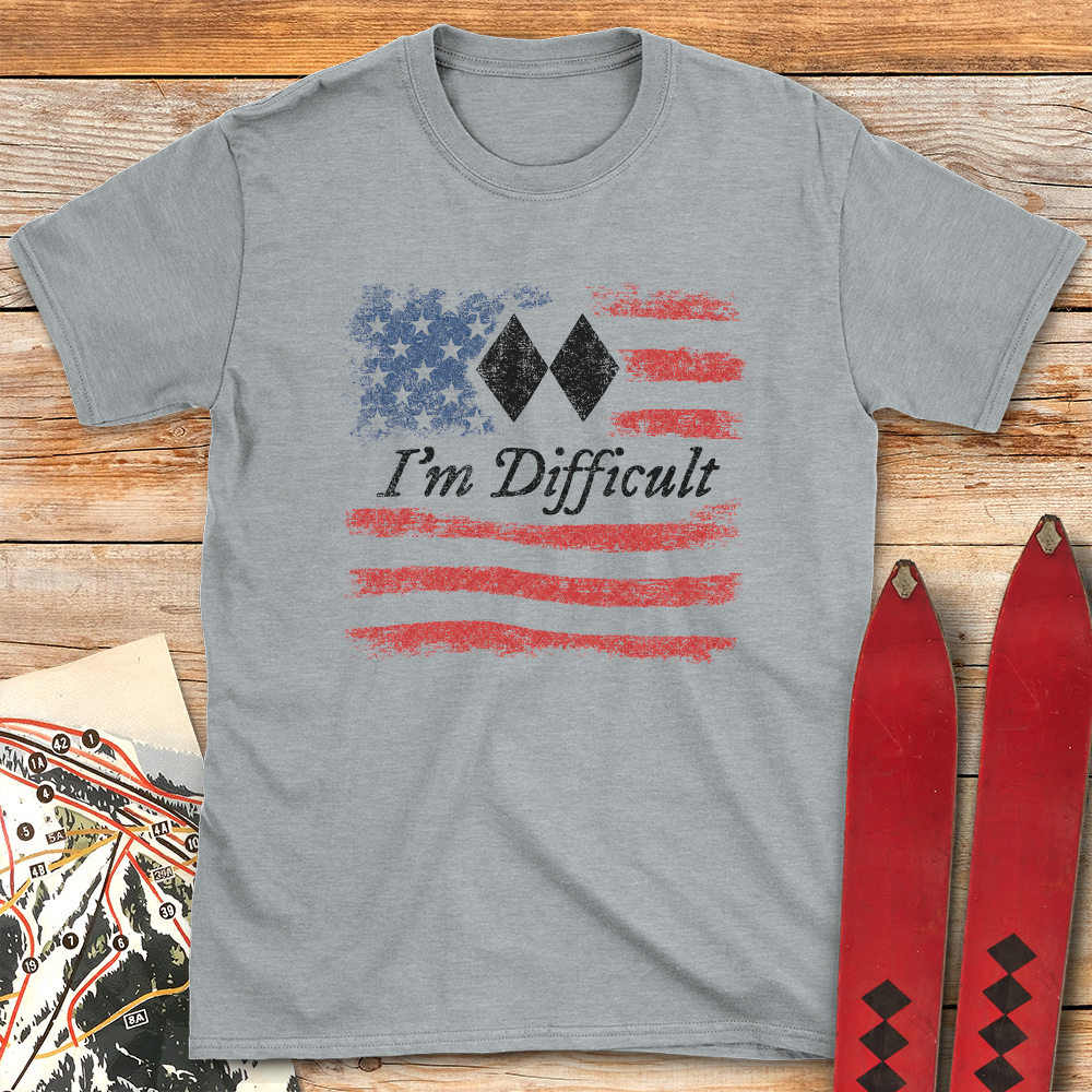 I'm Difficult American Distressed product image 2