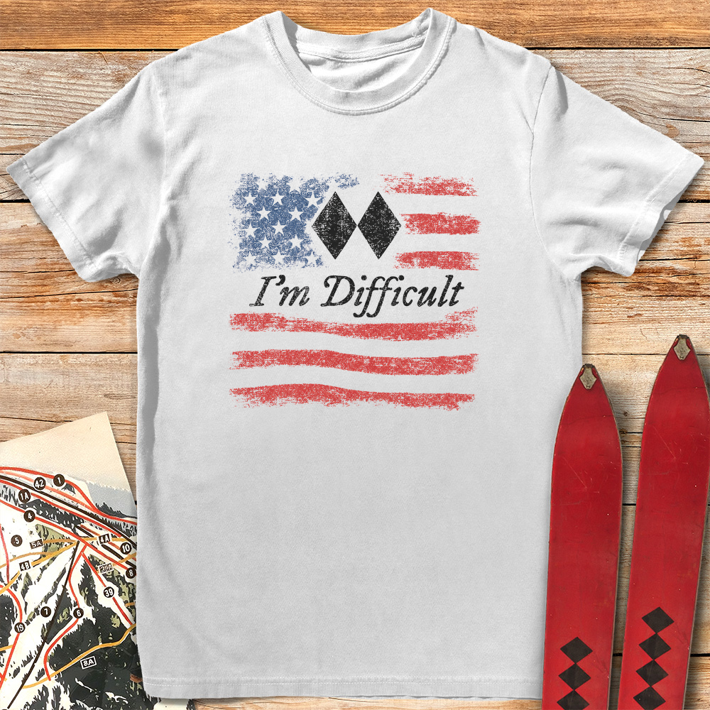 I'm Difficult American Distressed product image 2