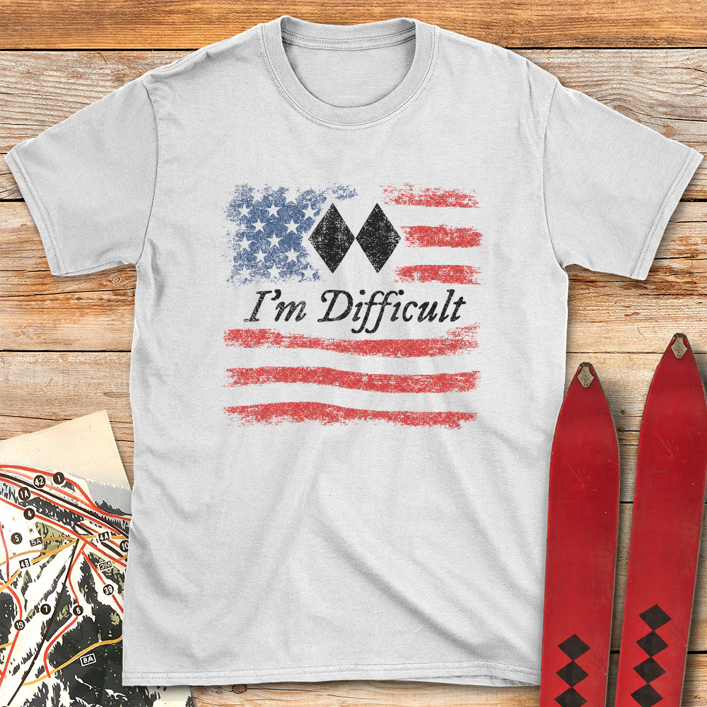 I'm Difficult American Distressed product image 3