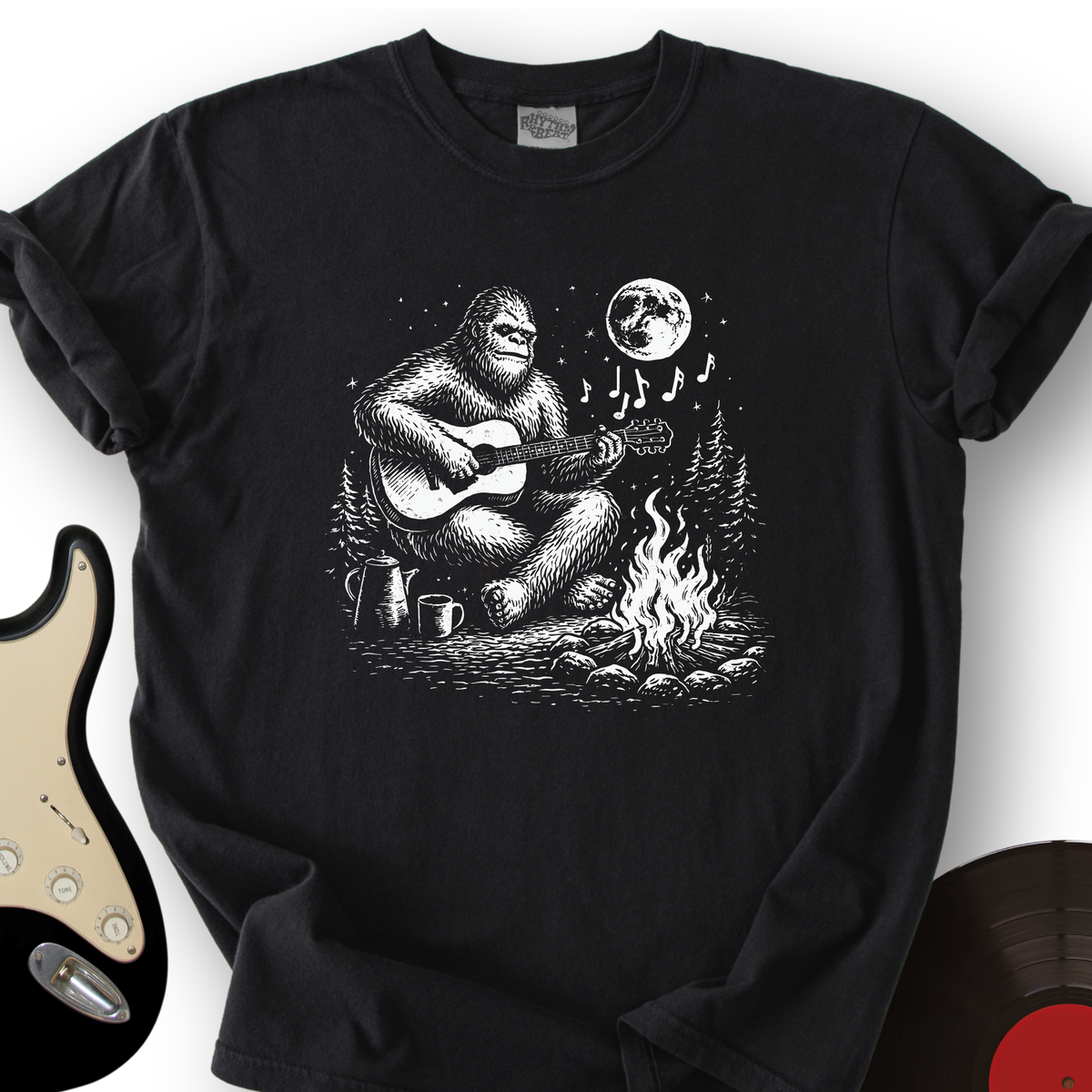 Bigfoot Campfire T-Shirt product image 4