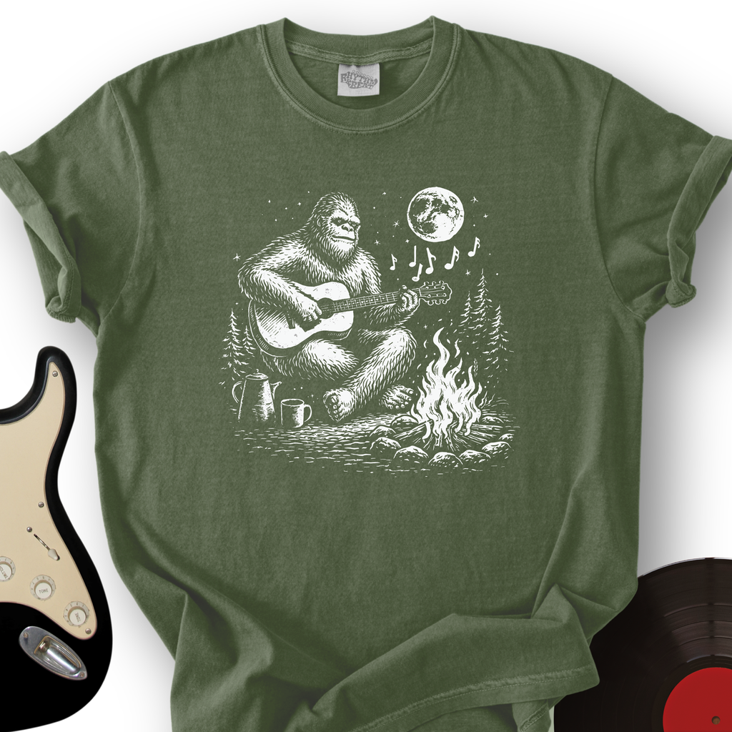 Bigfoot Campfire T-Shirt product image 5