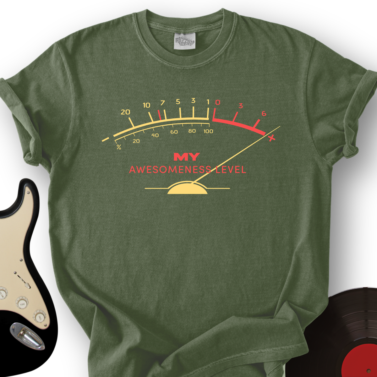 My Awesomeness Level T-Shirt product image 5