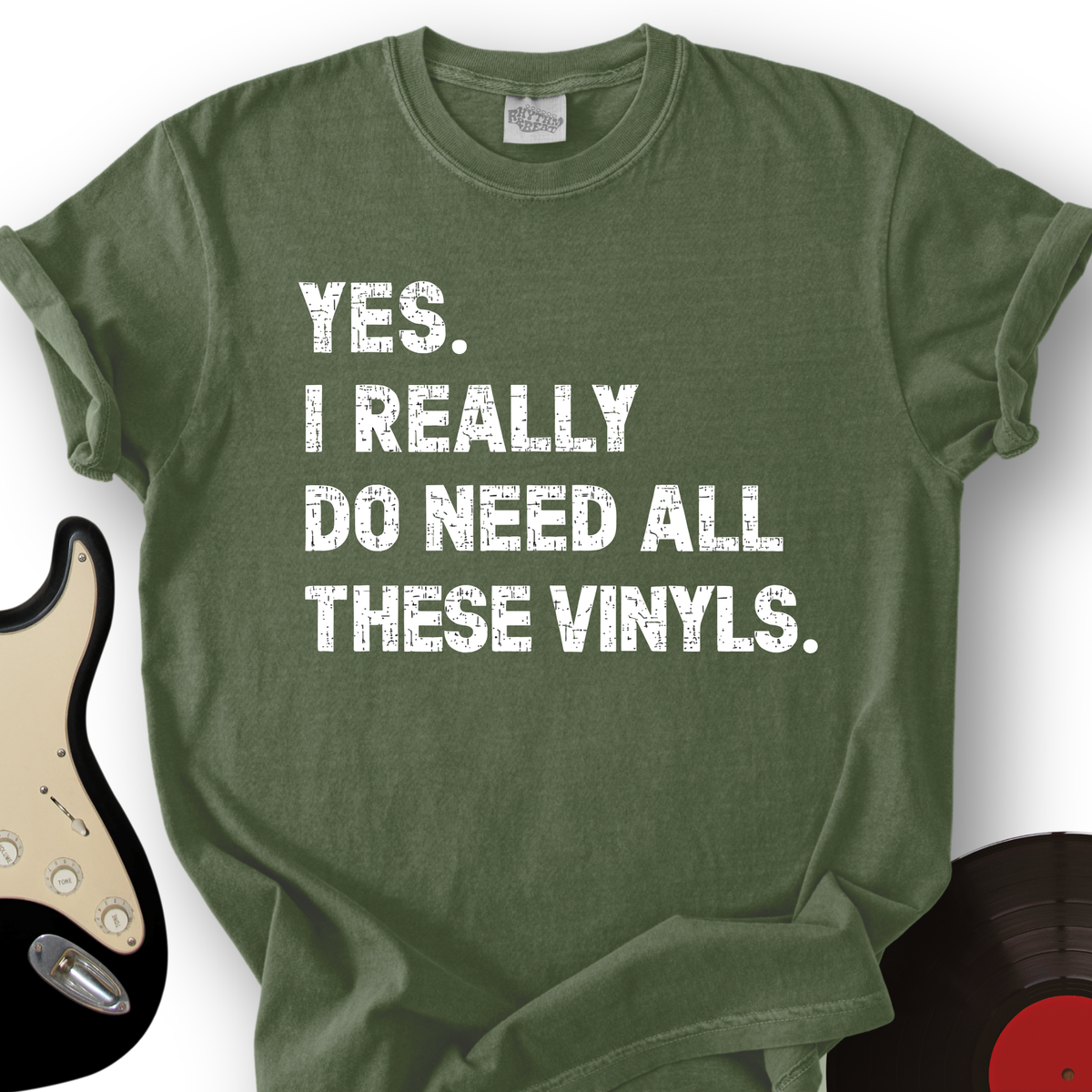 Need All These Vinyls T-Shirt product image 2