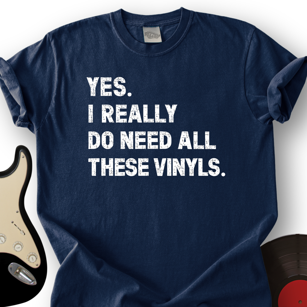 Need All These Vinyls T-Shirt product image 3