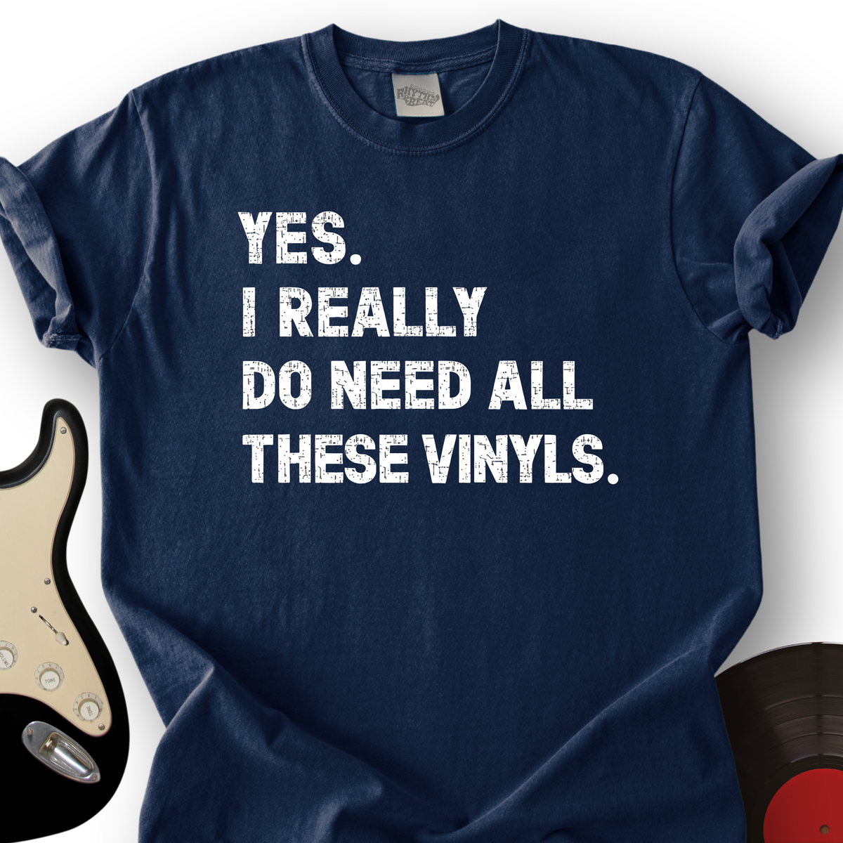Need All These Vinyls T-Shirt product image 3