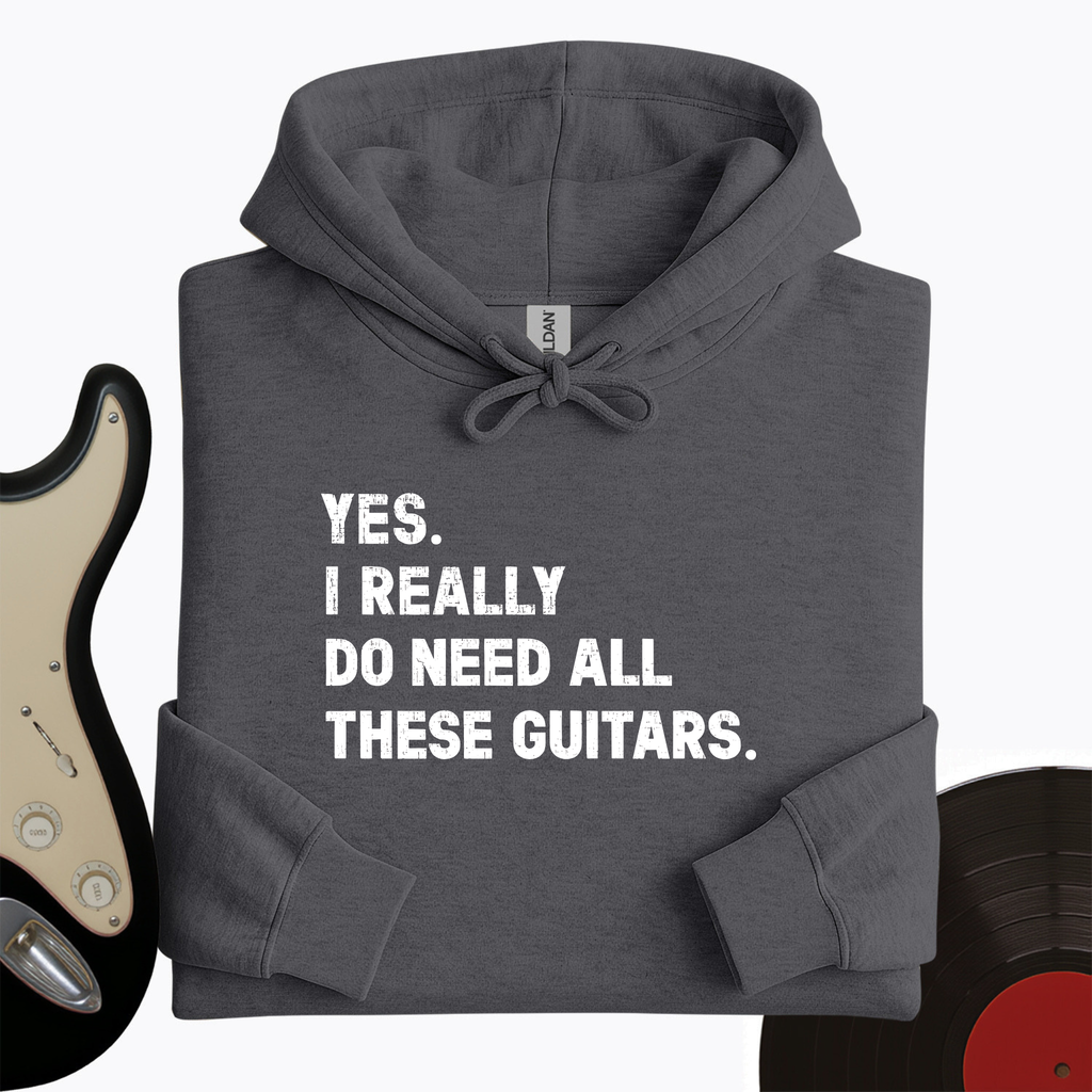 Need All These Guitars Hoodie product image 1