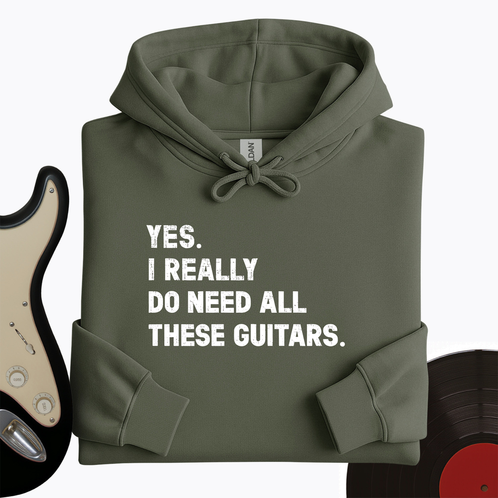 Need All These Guitars Hoodie product image 7