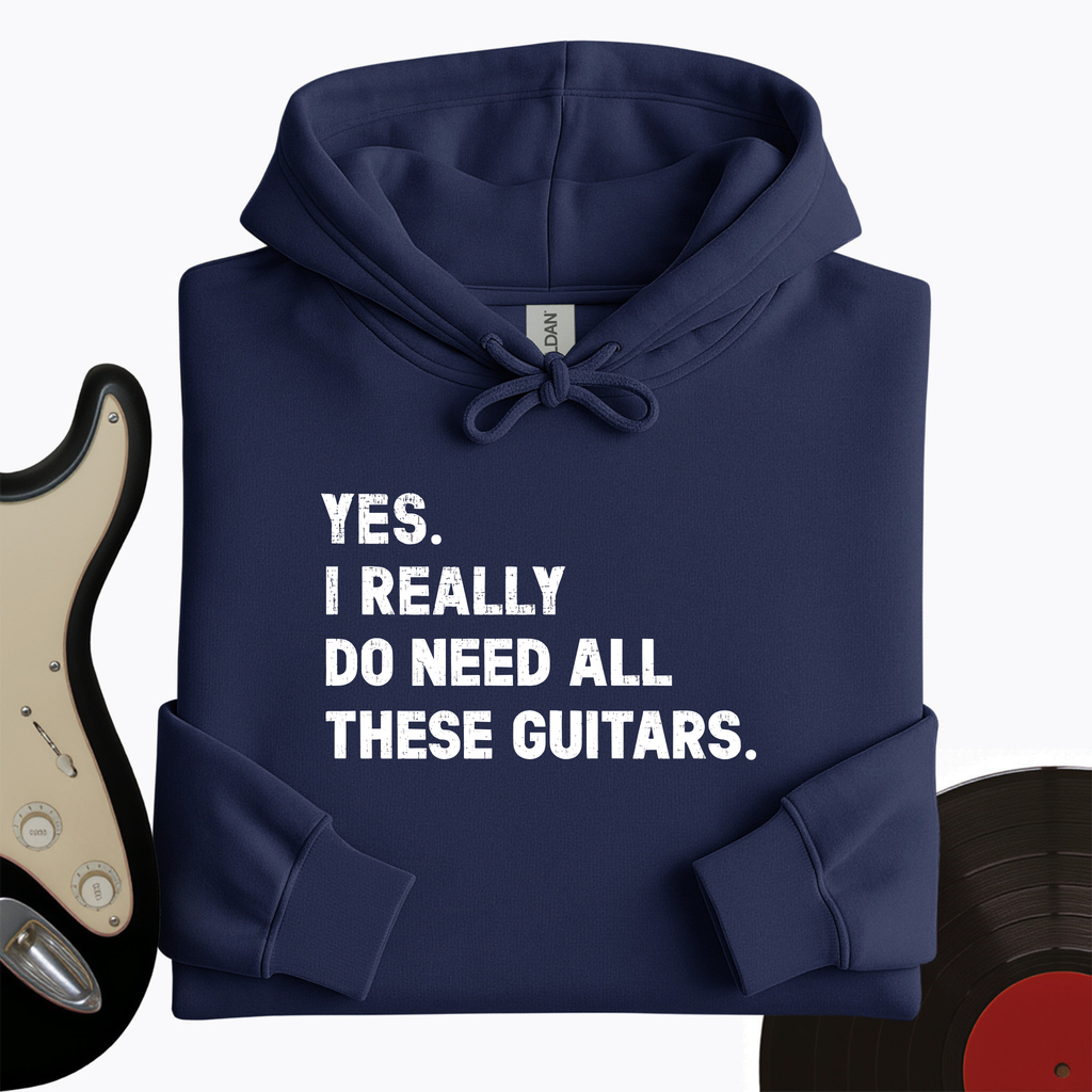 Need All These Guitars Hoodie product image 3