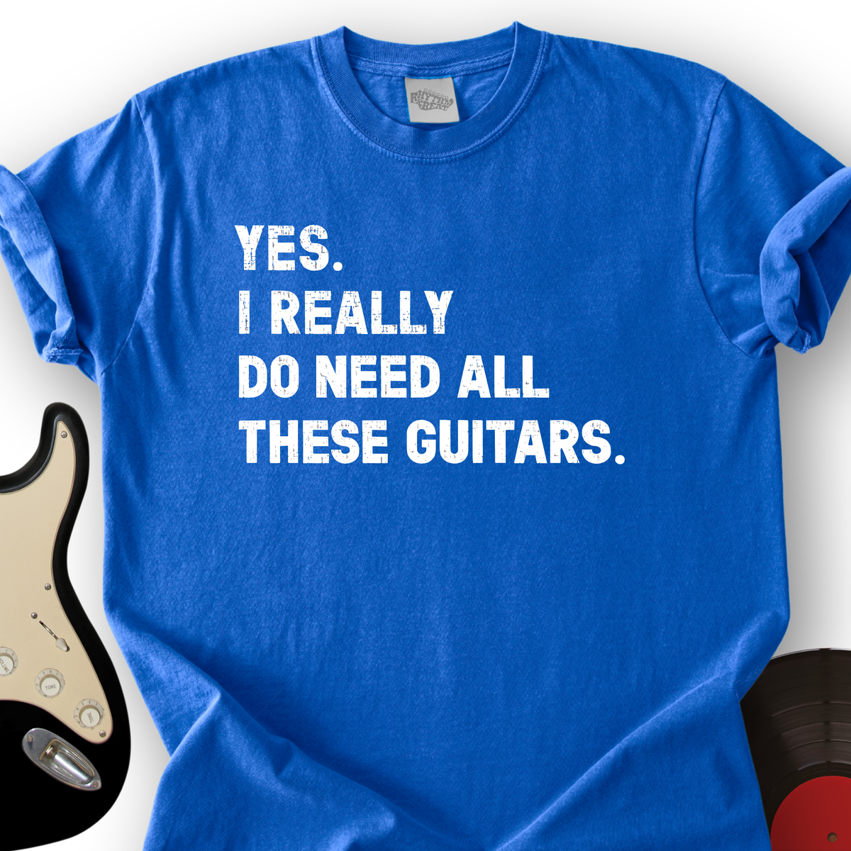 Need All These Guitars T-Shirt product image 4