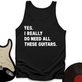 Need All These Guitars Tank Top