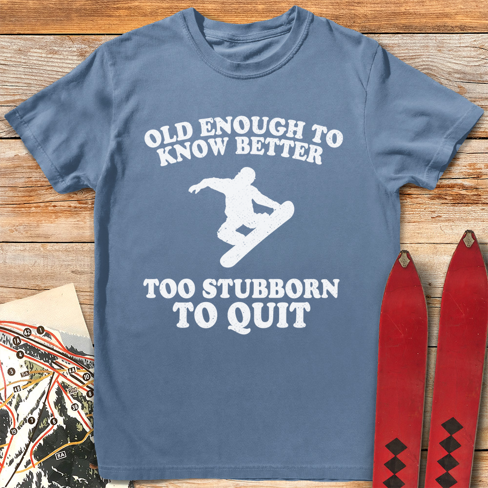 Old Stubborn Snowboarder product image 3