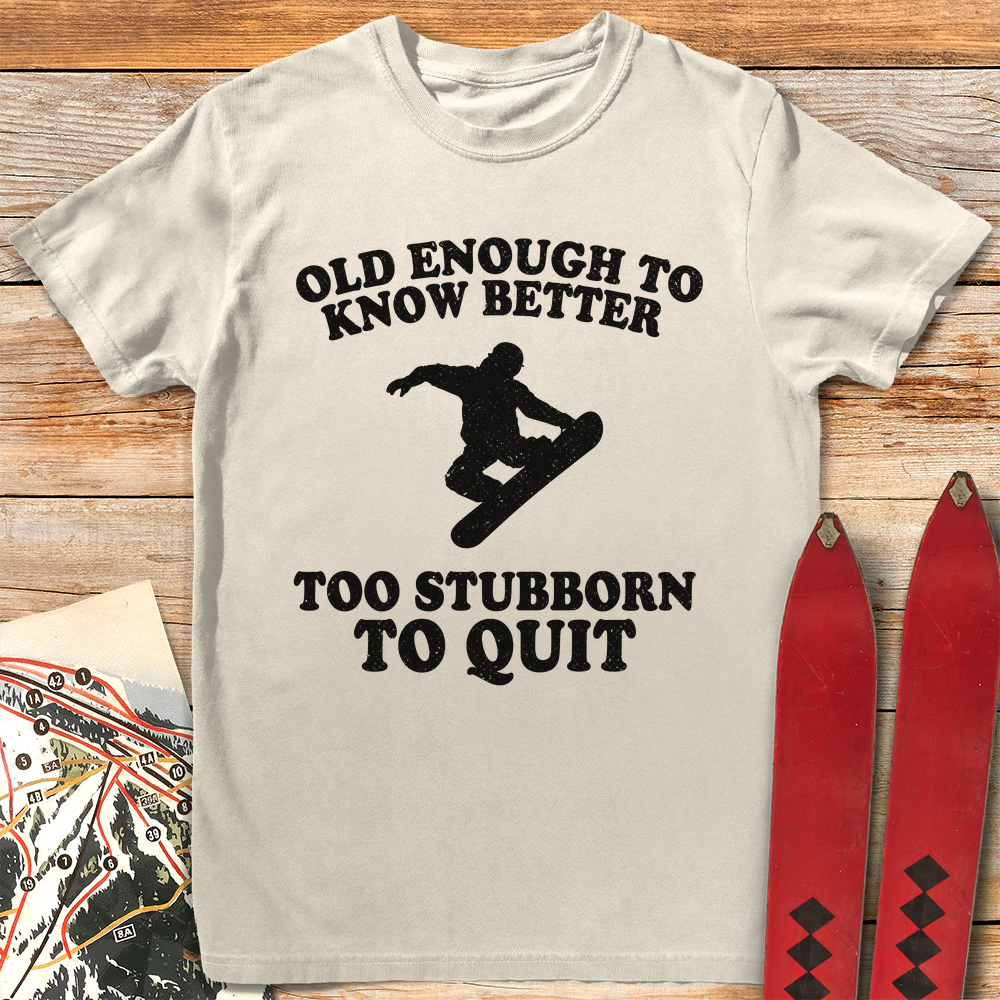 Old Stubborn Snowboarder product image 4