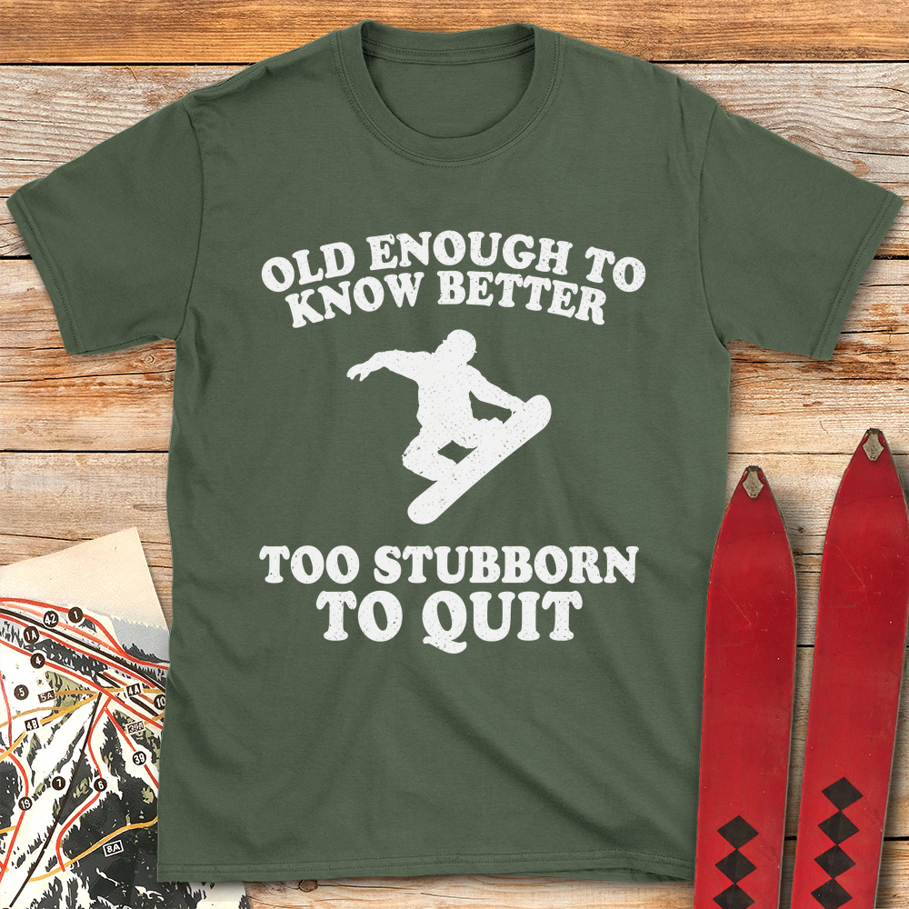 Old Stubborn Snowboarder product image 2