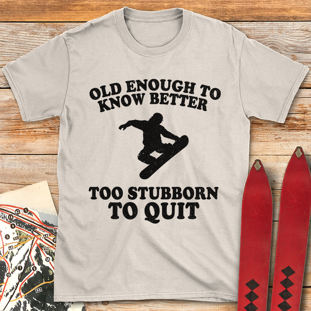Old Stubborn Snowboarder product image 3