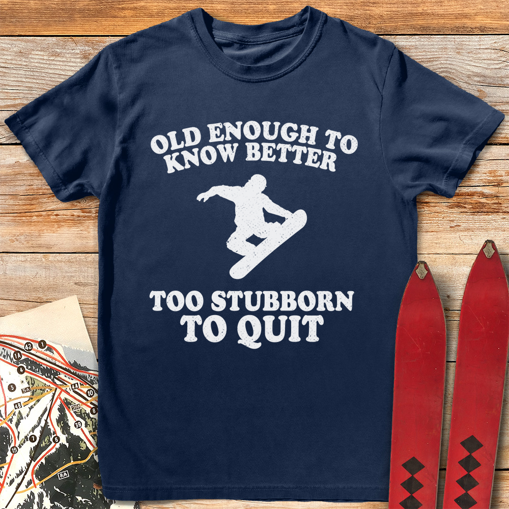 Old Stubborn Snowboarder product image 5