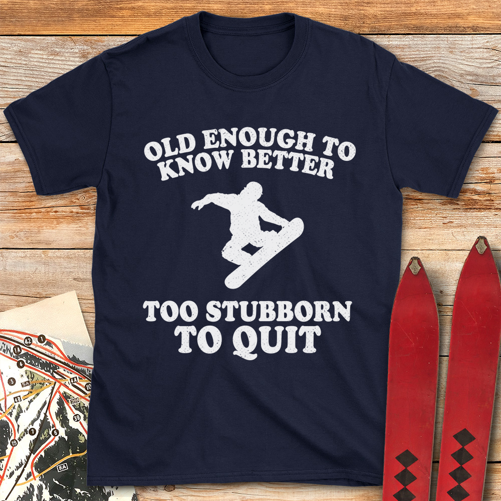 Old Stubborn Snowboarder product image 4