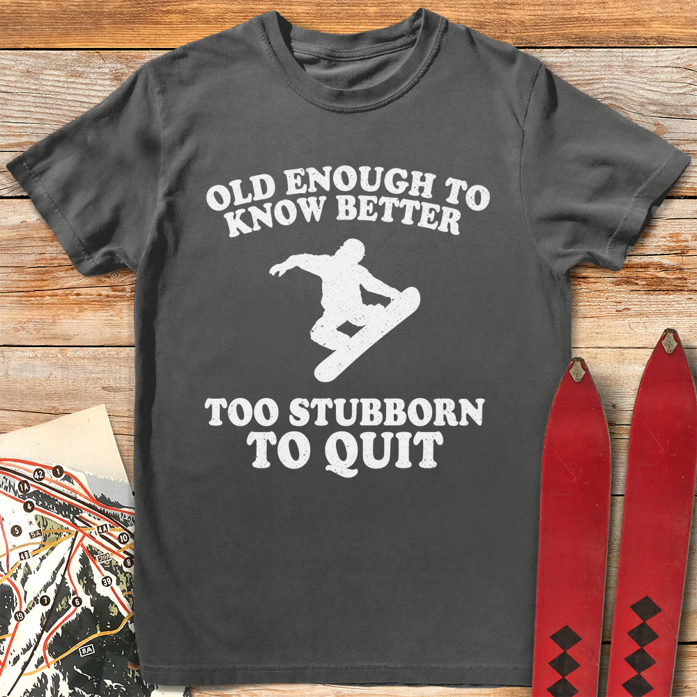 Old Stubborn Snowboarder product image 6