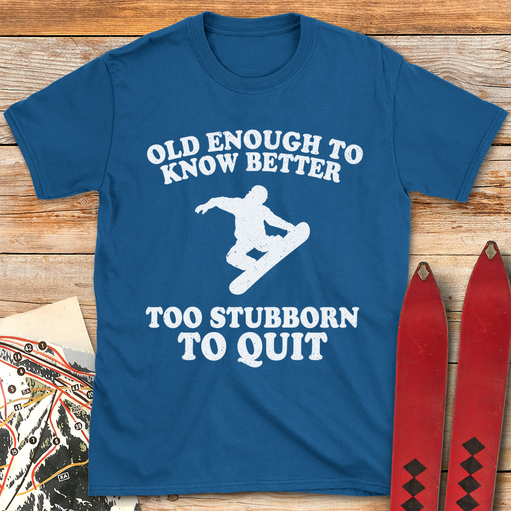 Old Stubborn Snowboarder product image 5