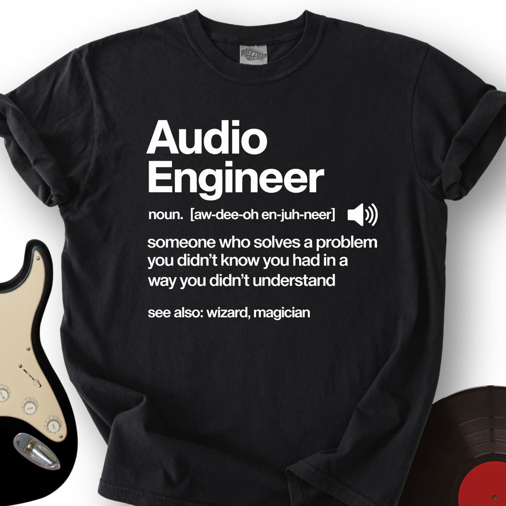 Audio Engineer Definition T-Shirt product image 5