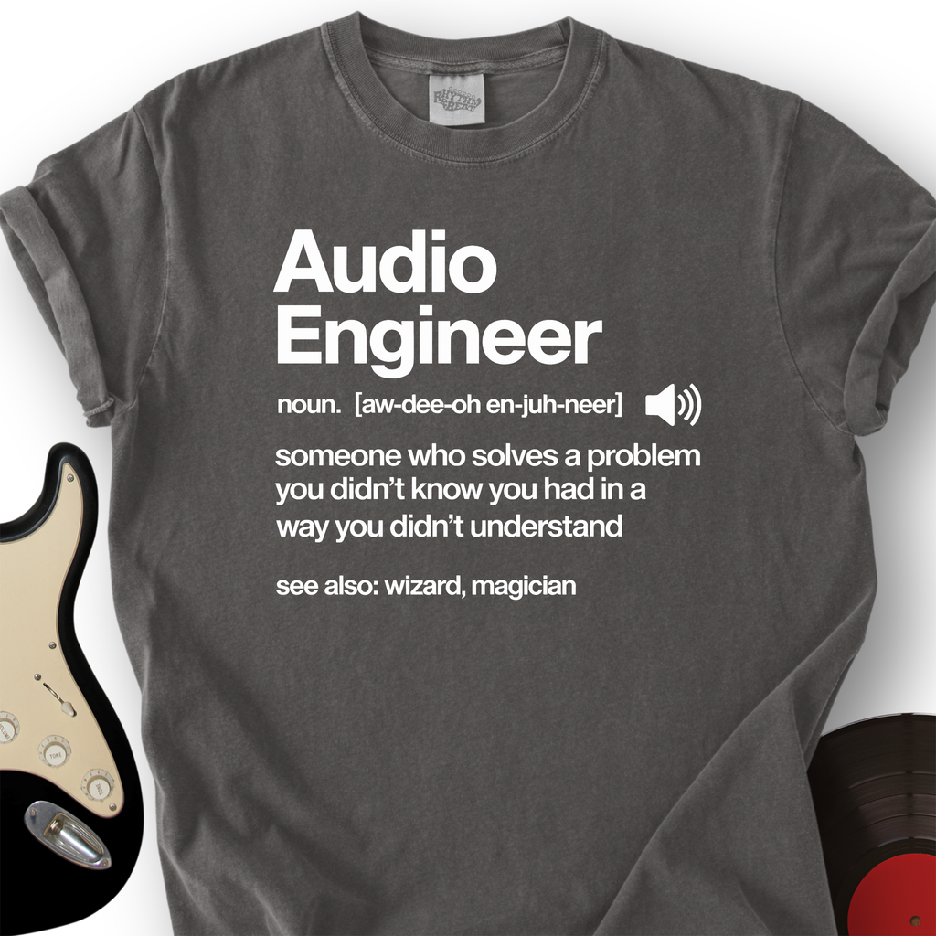 Audio Engineer Definition T-Shirt product image 2