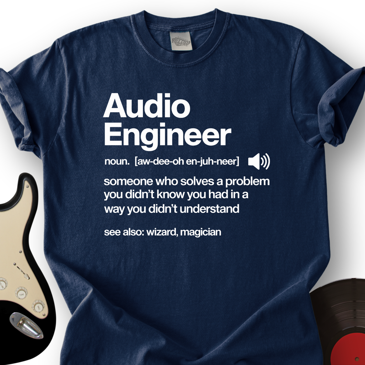 Audio Engineer Definition T-Shirt product image 3